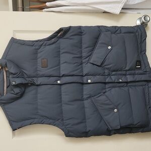 Nike SB Down Vest Full-zip Navy Blue Size Medium